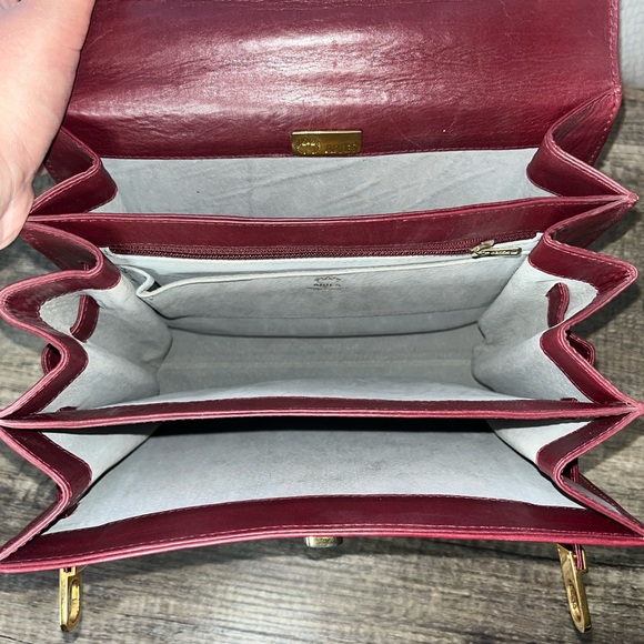 Vintage Aries made in Mexico leather bag - Picture 8 of 10